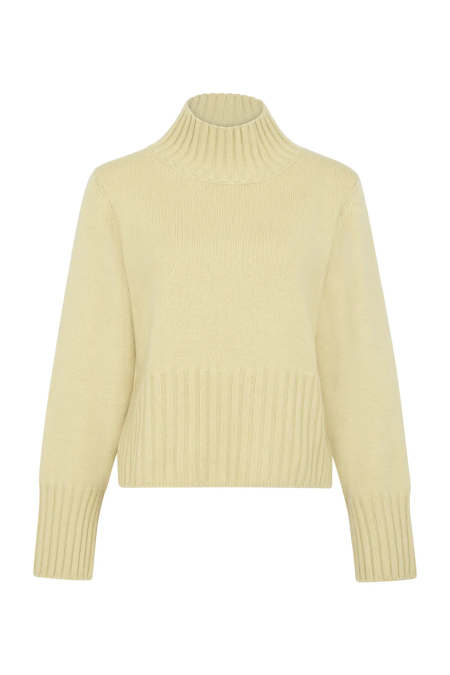 Pull en maille de cachemire à col roulé - Alva-WS