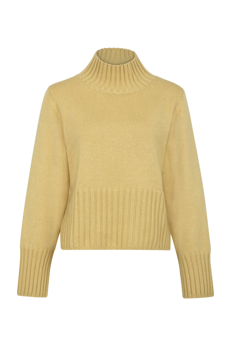 Kaschmir Strickpullover mit Rollkragen - Alva-WS