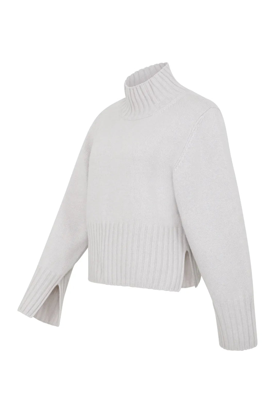 Pull en maille de cachemire à col roulé - Alva-WS