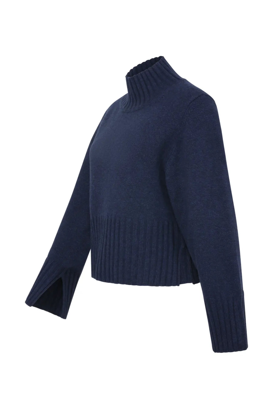 Pull en maille de cachemire à col roulé - Alva-WS