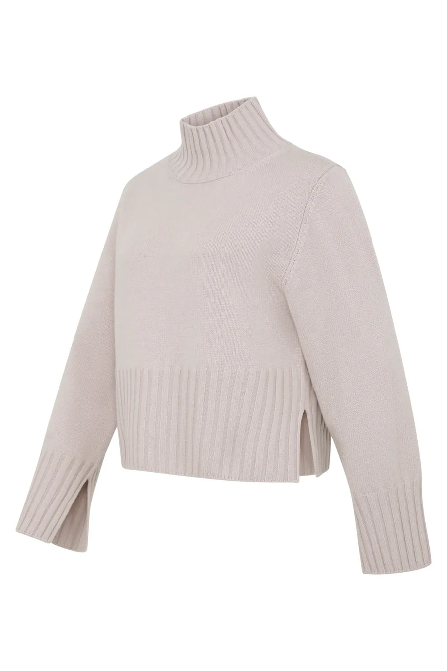 Pull en maille de cachemire à col roulé - Alva-WS