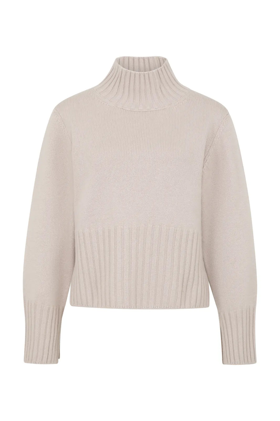 Pull en maille de cachemire à col roulé - Alva-WS