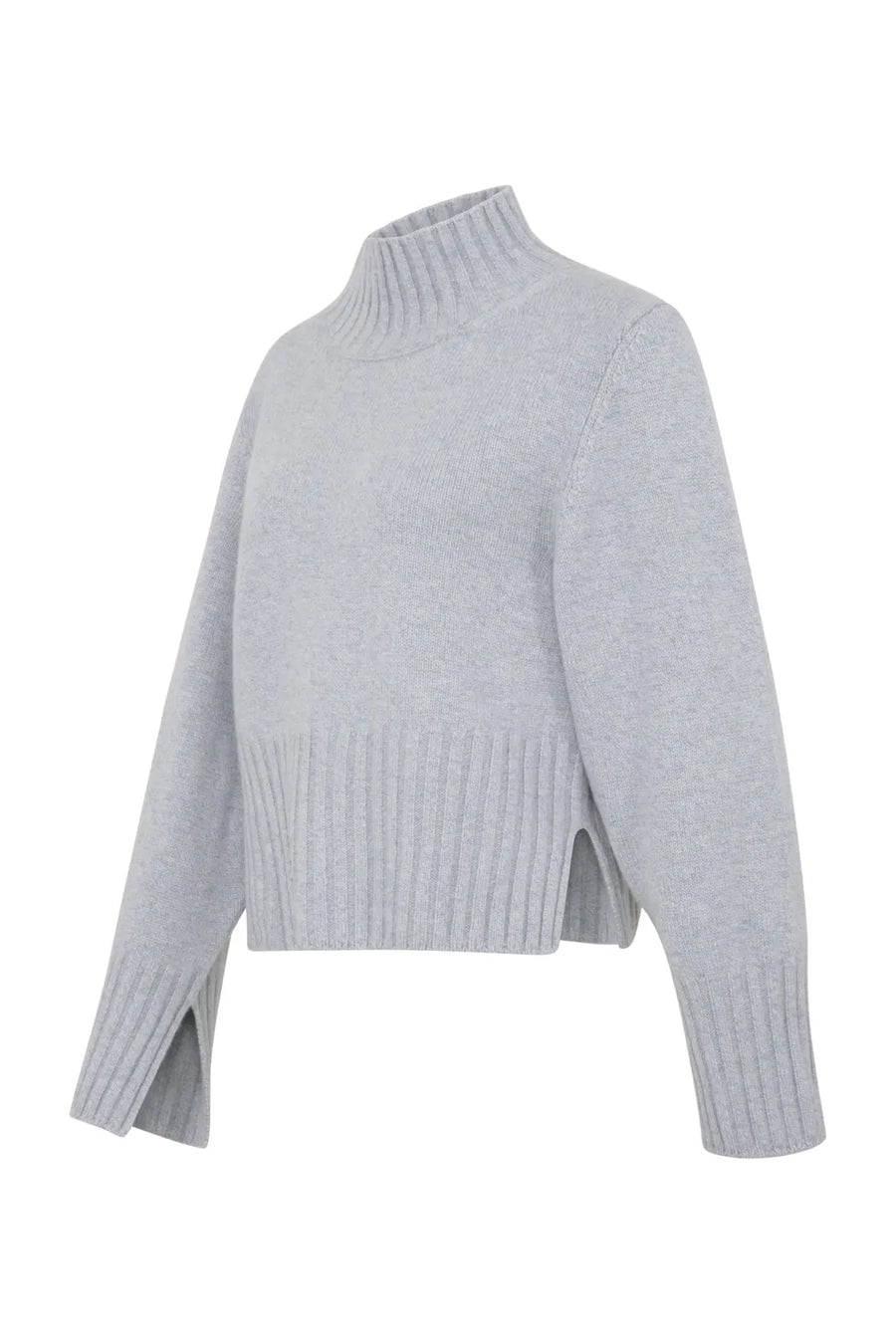 Pull en maille de cachemire à col roulé - Alva-WS