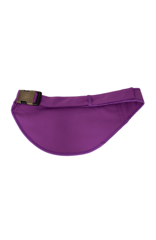 Beltbag-S Hüfttasche aus Schöller Softshell mit geräumigem Hauptfach und zwei kleinen Ziptaschen vorne. Weitenverstellbarer Gurt mit Steckschließe. Innenmaterial aus wasserabweisendem Performance Ski. Mit Lodendetails. Leicht und körpernah tragbar – klassisch um die Hüfte oder quer über den Rücken. Farbe: Violet (Farbe: violet)