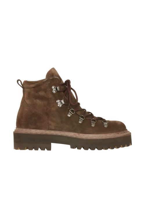 Schnürschuh aus Kalbswildleder - BLOSSOM/021
