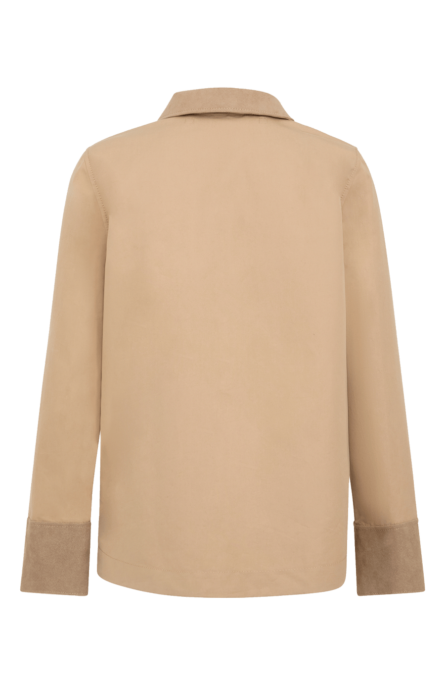 Jacke RiaMulti-ODC aus innovativem Outdoor Cotton, wasser-, wind- und schmutzabweisend, gerade Passform, Alcantara-Leder an Ärmelabschlüssen, Kragen und Innenseite des Zippers, markanter Zwei-Wege-Zipper, vier Metalldruckknöpfe am Zipper, geräumige Seitentaschen. Schützt zuverlässig bei Regen oder wechselhaftem Wetter. In der Farbe Karamell (Farbe: caramel)