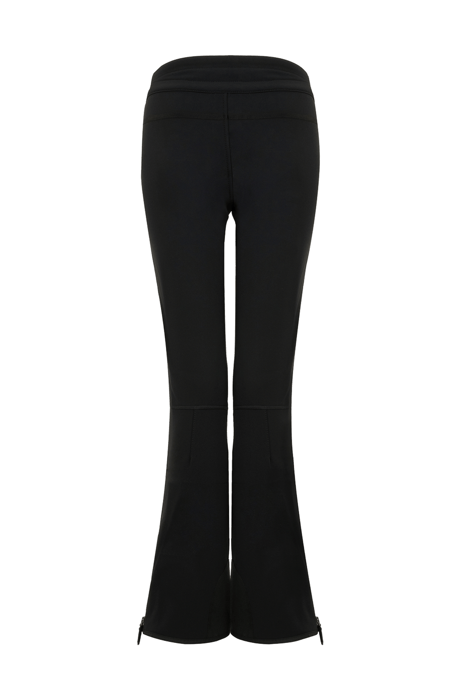 Sportliche Softshell-Skihose Christie-S, figurbetonter Schnitt mit höher geschnittenem Bund im Rücken, spezielle Sicherheitsdruckknöpfe, zwei Eingriffstaschen mit Reißverschluss, Zipper am Beinsaum, elastischer Schneefang, Kantenschutz aus Alcantara und leicht aufgeraute Innenseite für weichen Tragekomfort. Ergonomisches Knie für maximale Bewegungsfreiheit. GRÖßENHINWEIS: Figurbetonte Passform, wählen Sie Ihre gewohnte Größe. In der Farbe Schwarz (Farbe: black)