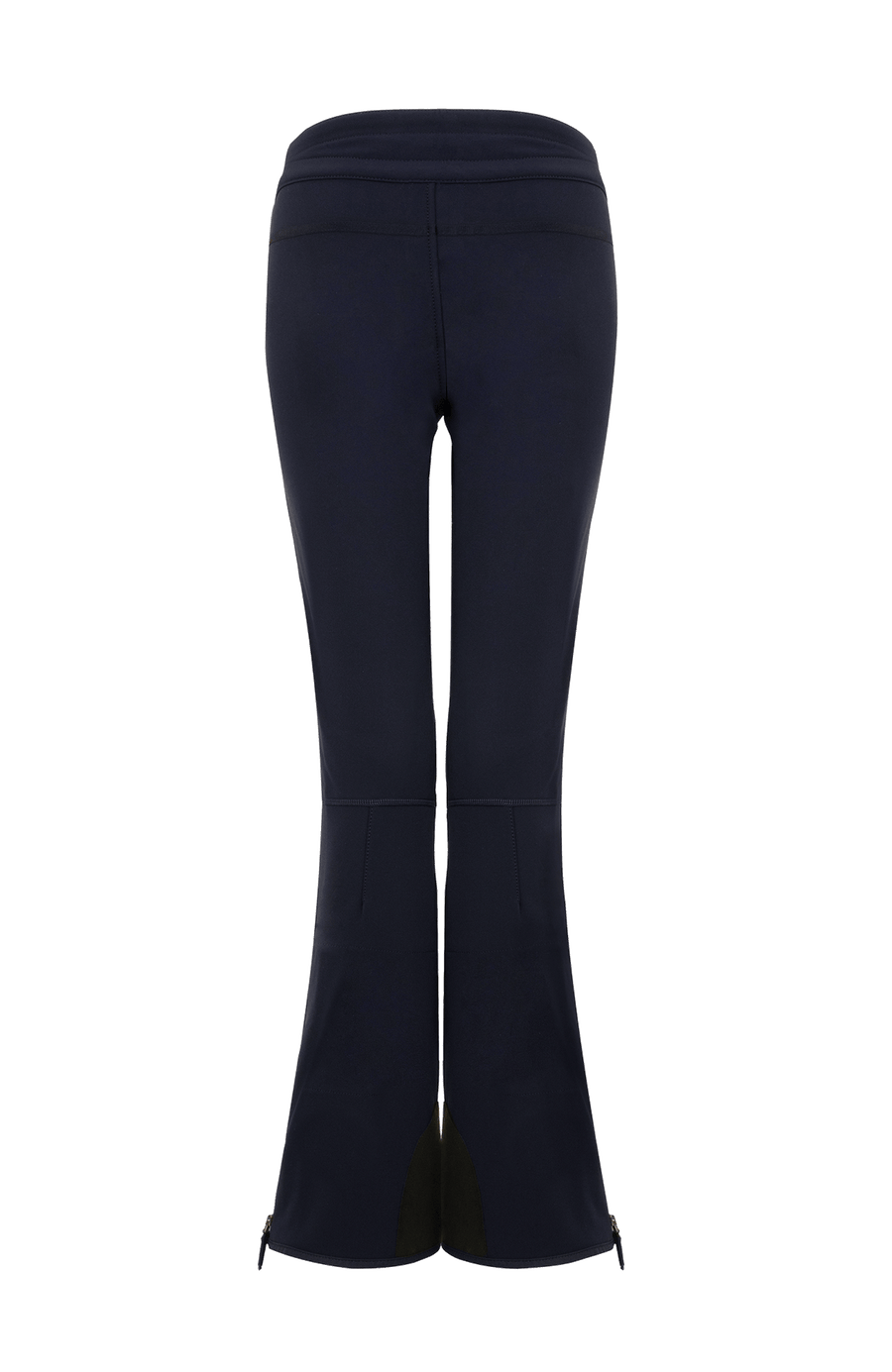 Sportliche Softshell-Skihose Christie-S, figurbetonter Schnitt mit höher geschnittenem Bund im Rücken, spezielle Sicherheitsdruckknöpfe, zwei Eingriffstaschen mit Reißverschluss, Zipper am Beinsaum, elastischer Schneefang, Kantenschutz aus Alcantara und leicht aufgeraute Innenseite für weichen Tragekomfort. Ergonomisches Knie für maximale Bewegungsfreiheit. GRÖßENHINWEIS: Figurbetonte Passform, wählen Sie Ihre gewohnte Größe. In der Farbe Dunkelblau (Farbe: midnight)