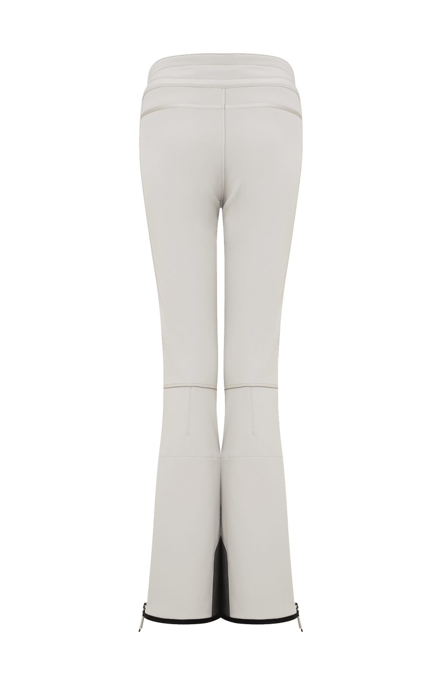 Sportliche Softshell-Skihose Christie-S, figurbetonter Schnitt mit höher geschnittenem Bund im Rücken, spezielle Sicherheitsdruckknöpfe, zwei Eingriffstaschen mit Reißverschluss, Zipper am Beinsaum, elastischer Schneefang, Kantenschutz aus Alcantara und leicht aufgeraute Innenseite für weichen Tragekomfort. Ergonomisches Knie für maximale Bewegungsfreiheit. GRÖßENHINWEIS: Figurbetonte Passform, wählen Sie Ihre gewohnte Größe. In der Farbe Weiß-Beige (Farbe: sandstone)