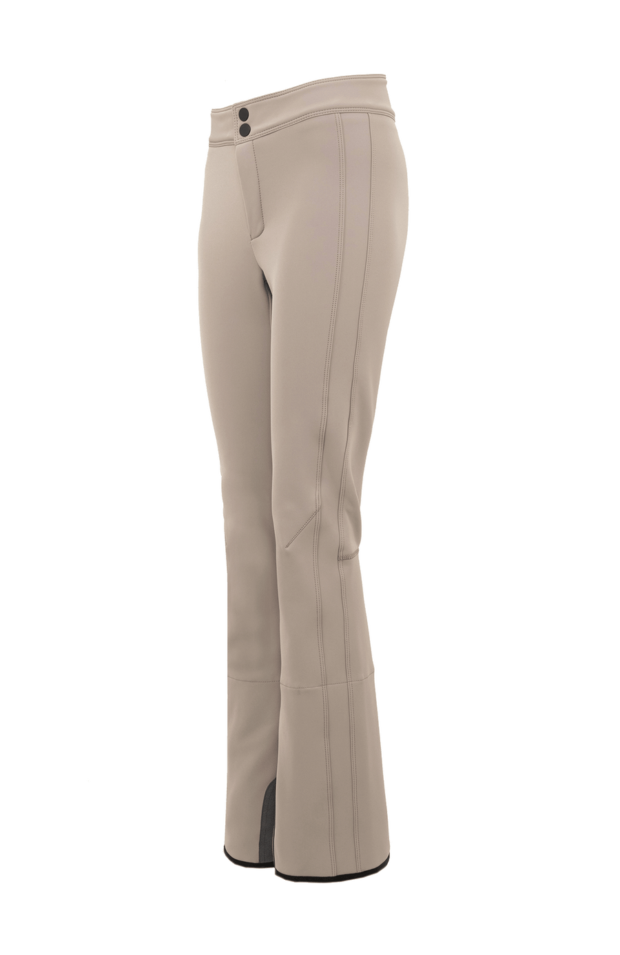 Winddichte Damen-Skihose Issy aus Softshell in braun-beige (Farbe: cashmere)