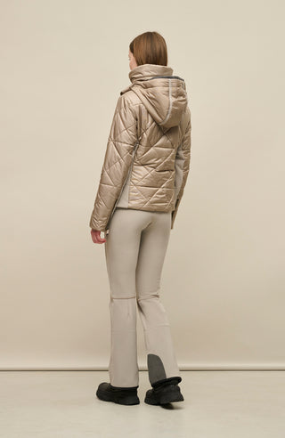 Winddichte Damen-Skihose Issy aus Softshell in cashmere