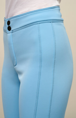 Winddichte Damen-Skihose Issy aus Softshell in hellblau (Farbe: sky)
