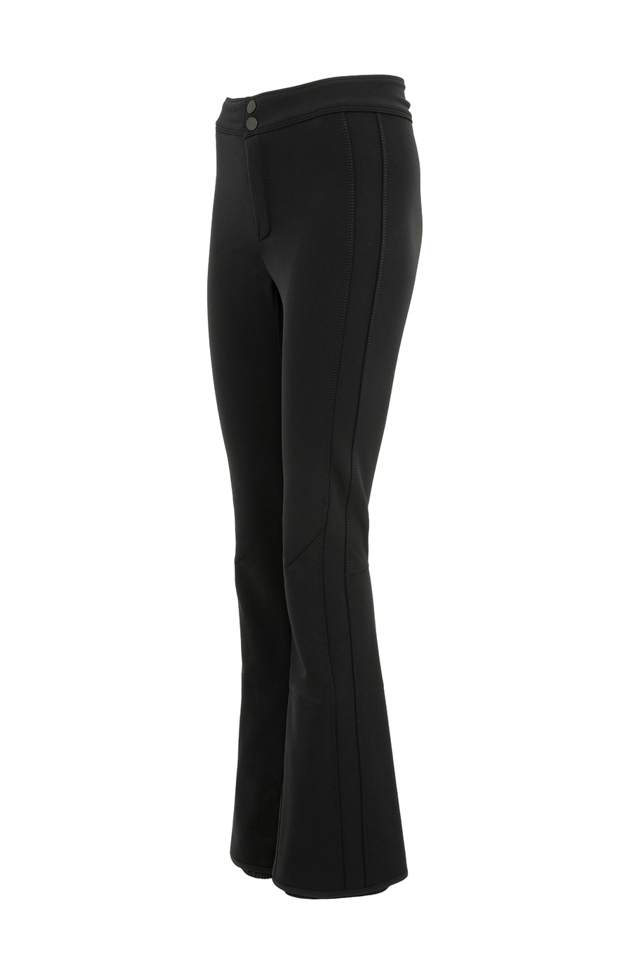 Winddichte, warme Damen-Skihose Issy aus Softshell-Material in Schwarz (Farbe: black)