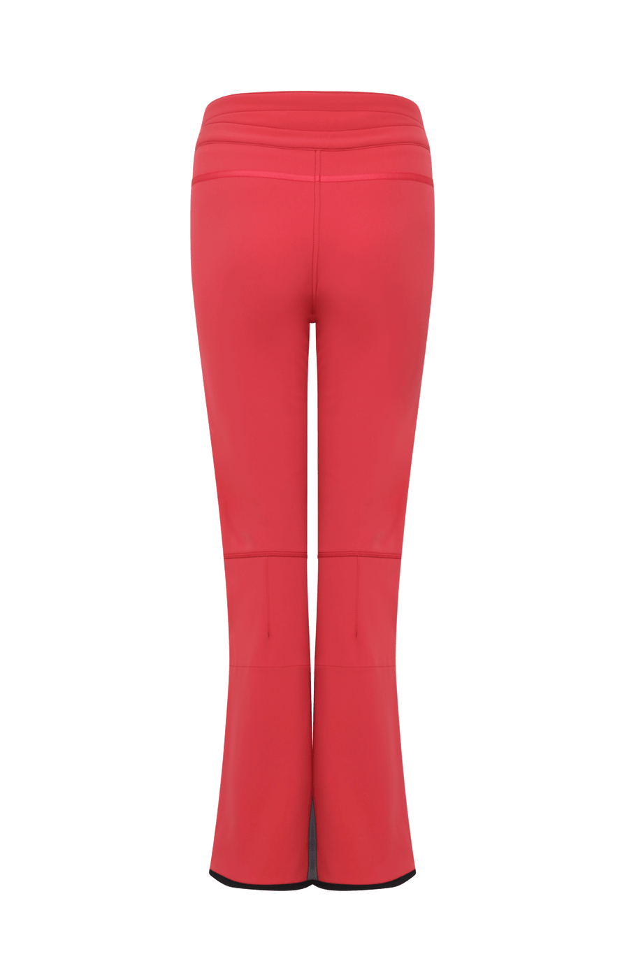 Performance Skihose SerafinaMulti-S aus Schöller Softshell, figurbetont mit leicht ausgestelltem Bein, Lodenstreifen an der Seite, zwei markante Taschen mit Zip, klassische Frauenschuh Features wie Kantenschutz aus Alcantara-Leder, Sicherheitsdruckknöpfe, Knieabnäher und Schneefang. Robustes, elastisches Material, wasser- und windabweisend, ideal zum Skifahren oder Schneewandern. In der Farbe Rot (Farbe: poppy)