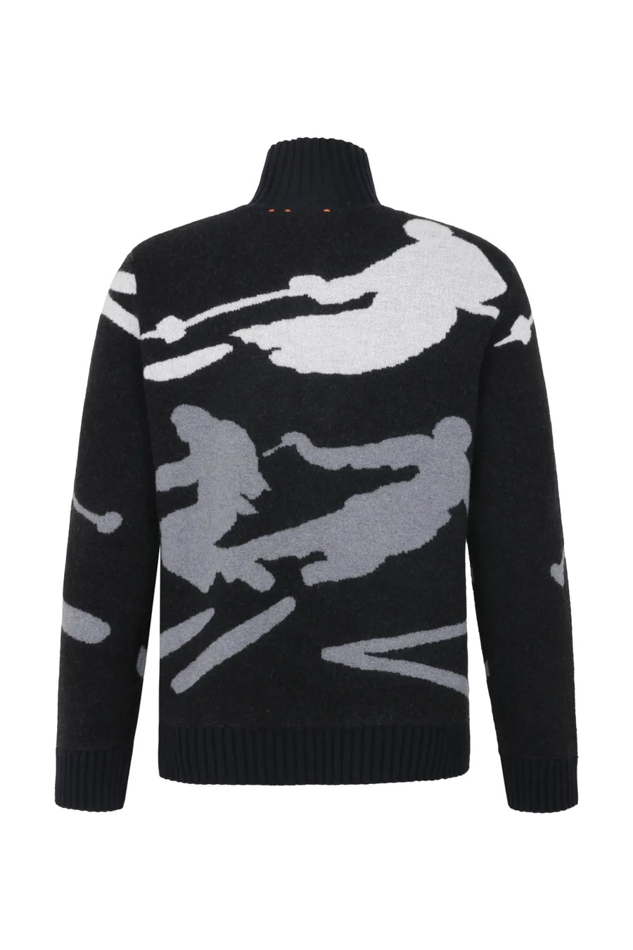 Ski Jumper with Skier Motif - Elis-ME