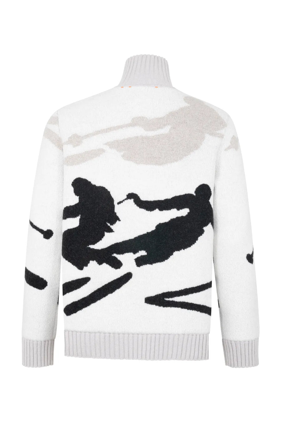 Ski Jumper with Skier Motif - Elis-ME