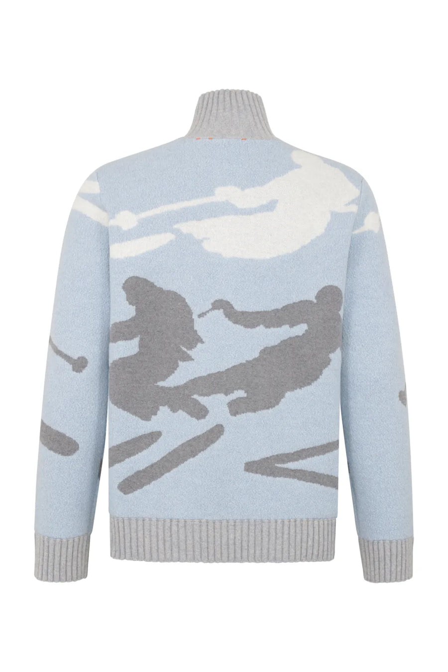 Ski Jumper with Skier Motif - Elis-ME