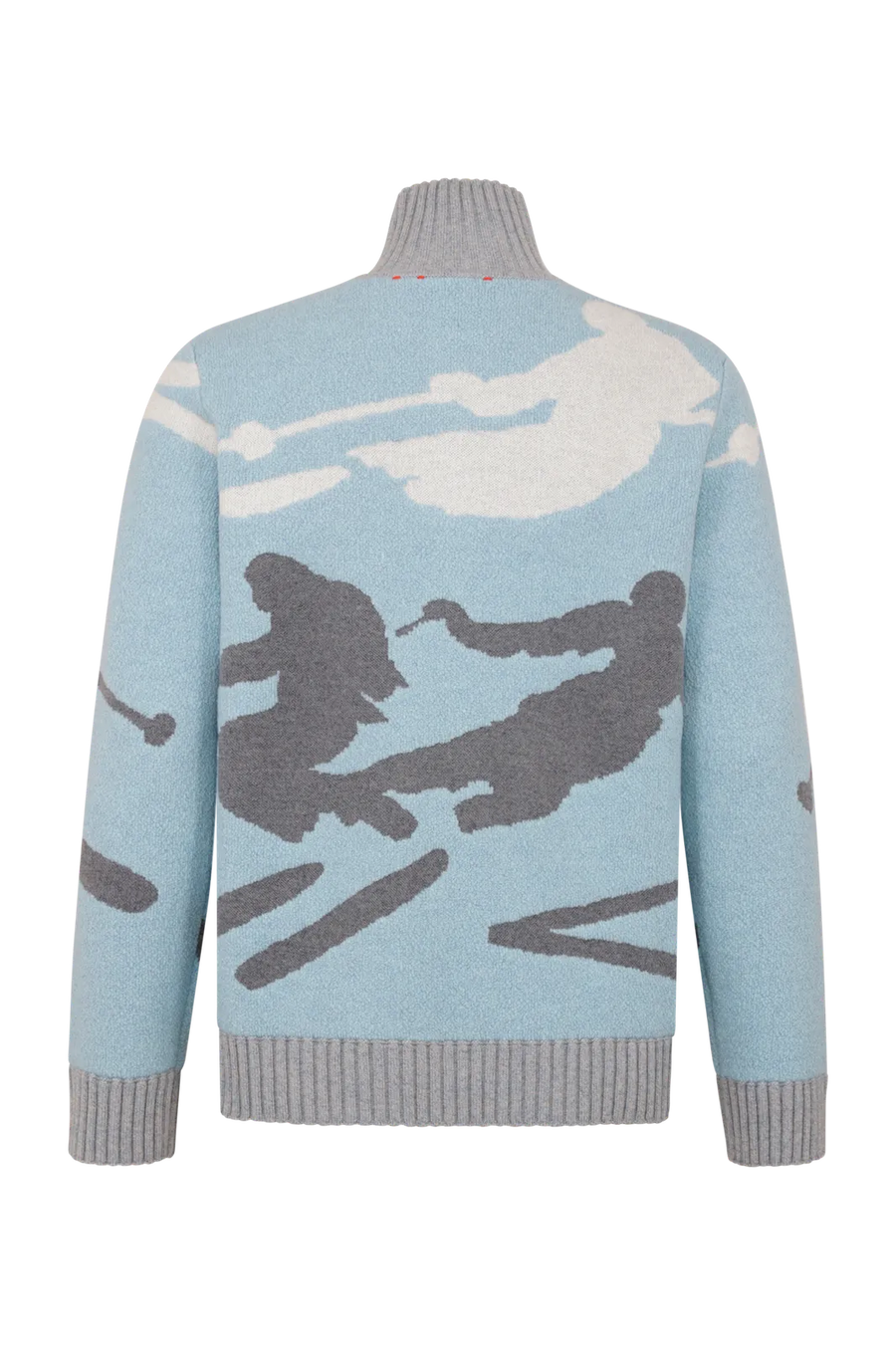 Ski Pullover mit Skifahrermotiv - Elis-ME