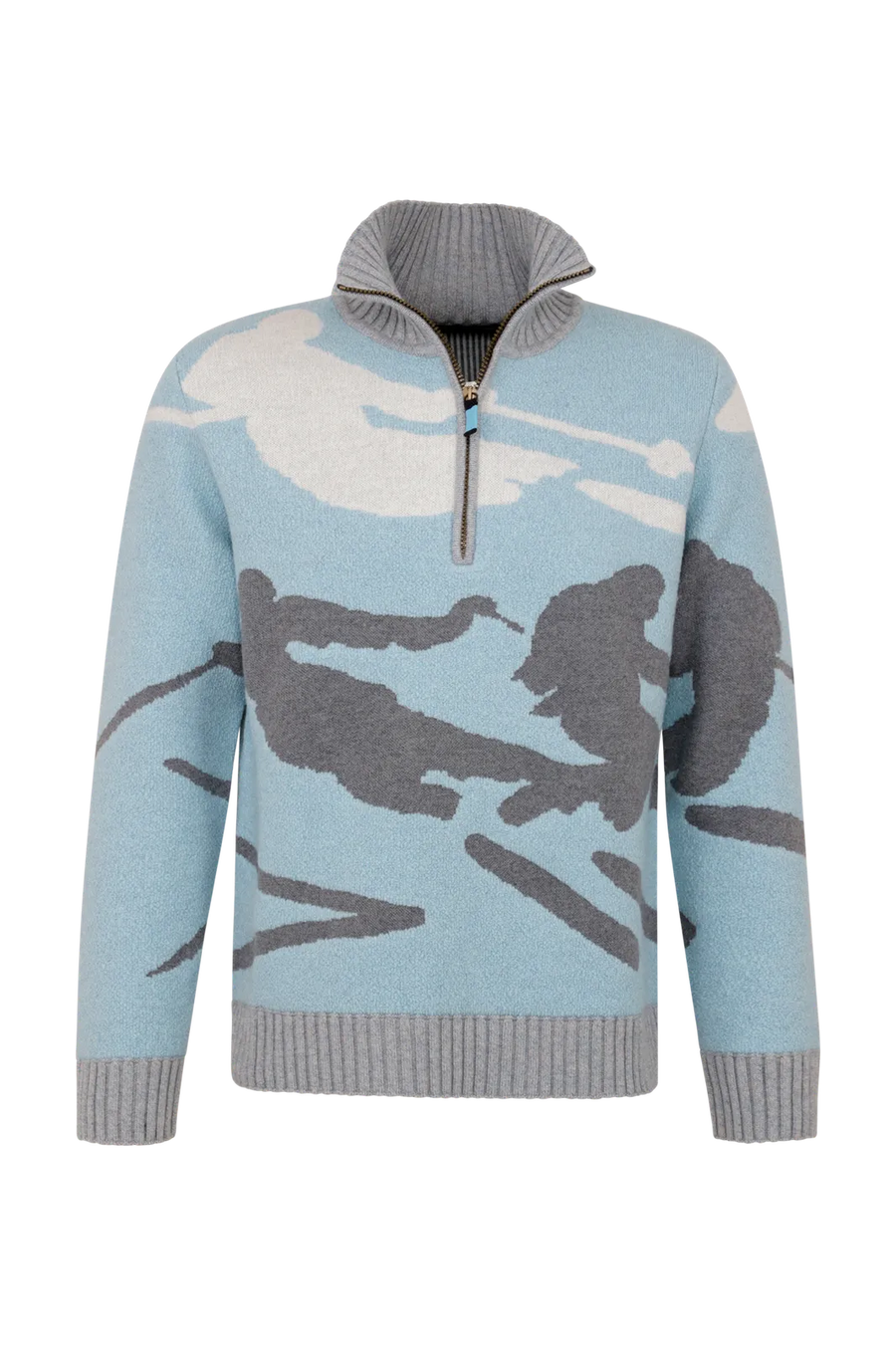Ski Pullover mit Skifahrermotiv - Elis-ME