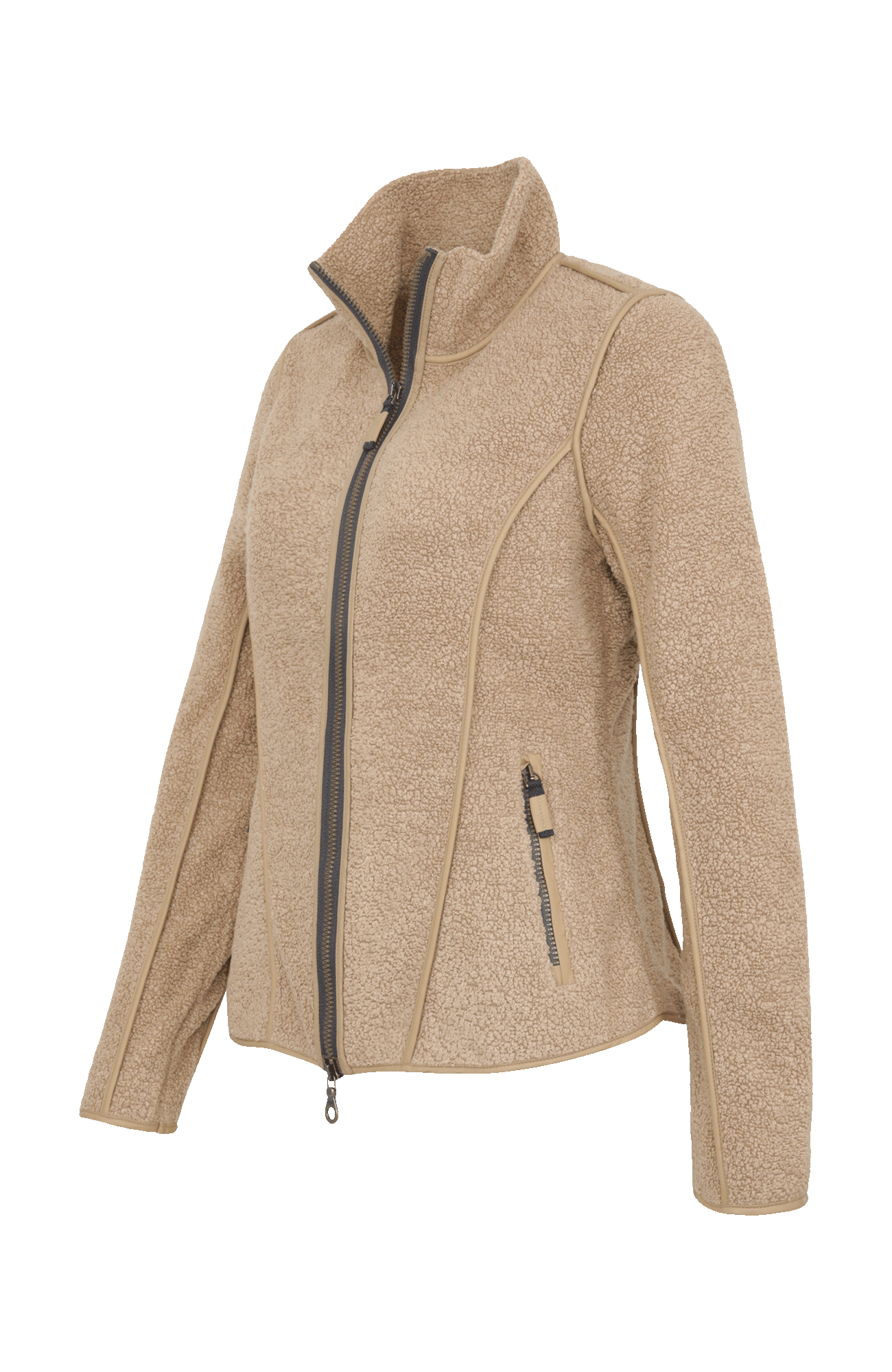 Jacke aus Cashmere Teddy - Esther-CT
