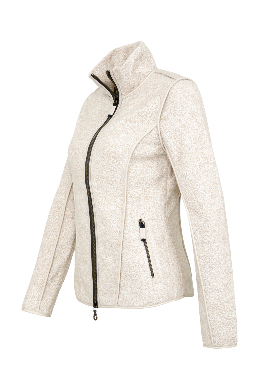 Jacke aus Cashmere Teddy - Esther-CT