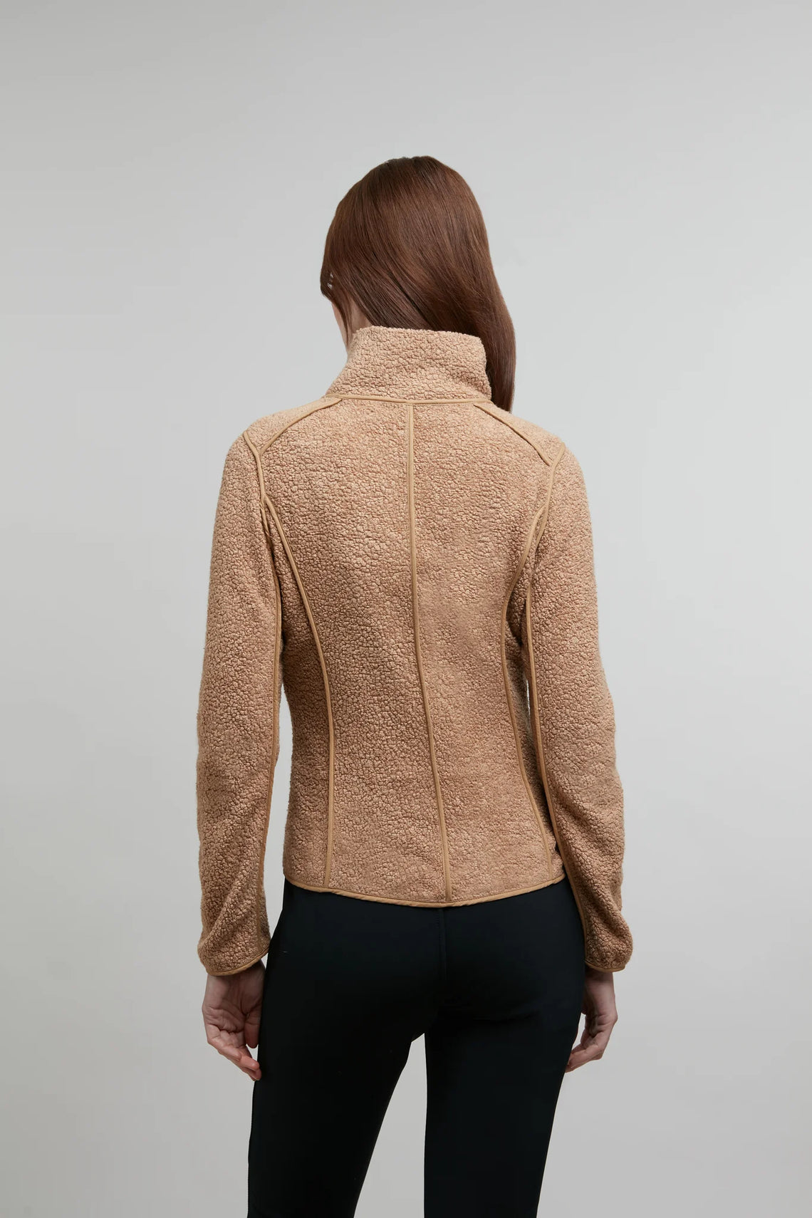 Veste en cachemire teddy – Esther-CT