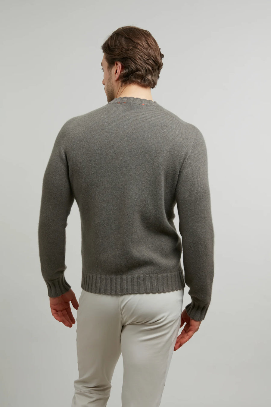 Kaschmirpullover mit Rundhals - Evan-WS