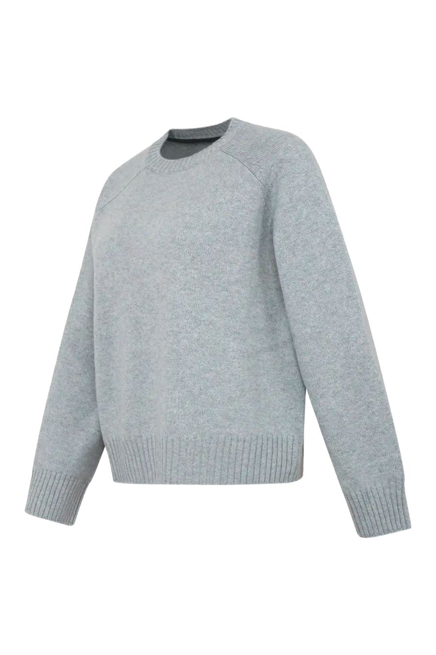 Cashmere Crew Neck Knit Sweater - Felicita-WS