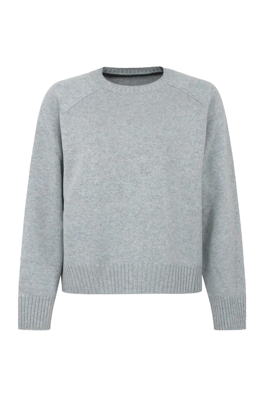 Cashmere Crew Neck Knit Sweater - Felicita-WS