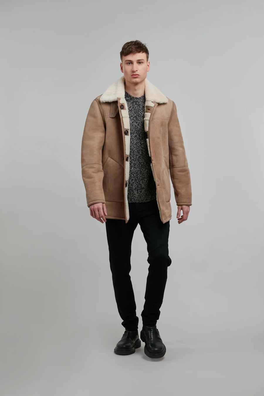 Lambskin coat - Fin