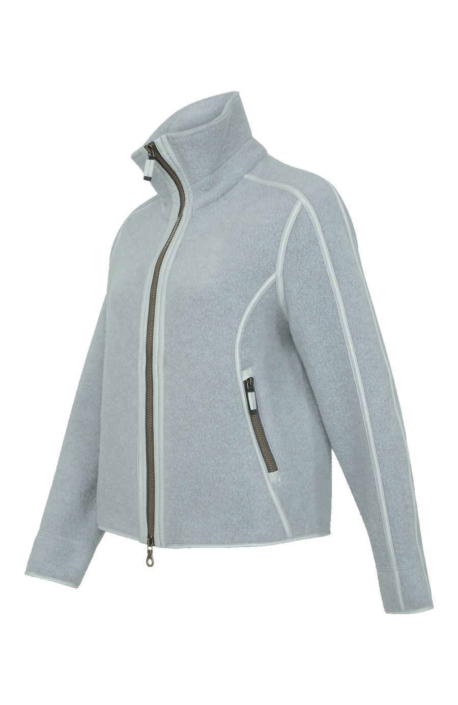 Veste en polaire de laine biodégradable - Juliana