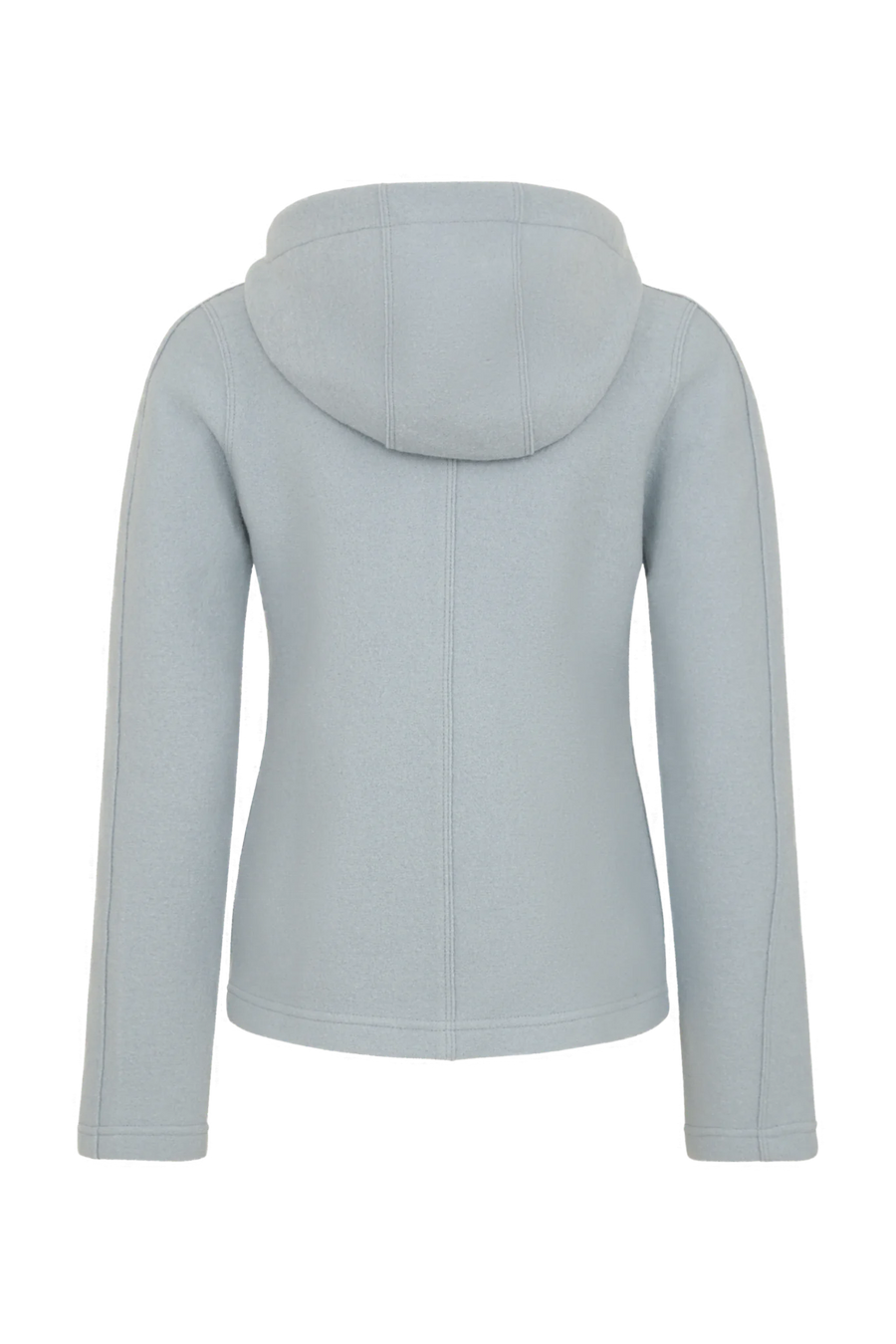 Boiled wool jacket with hood - Rania