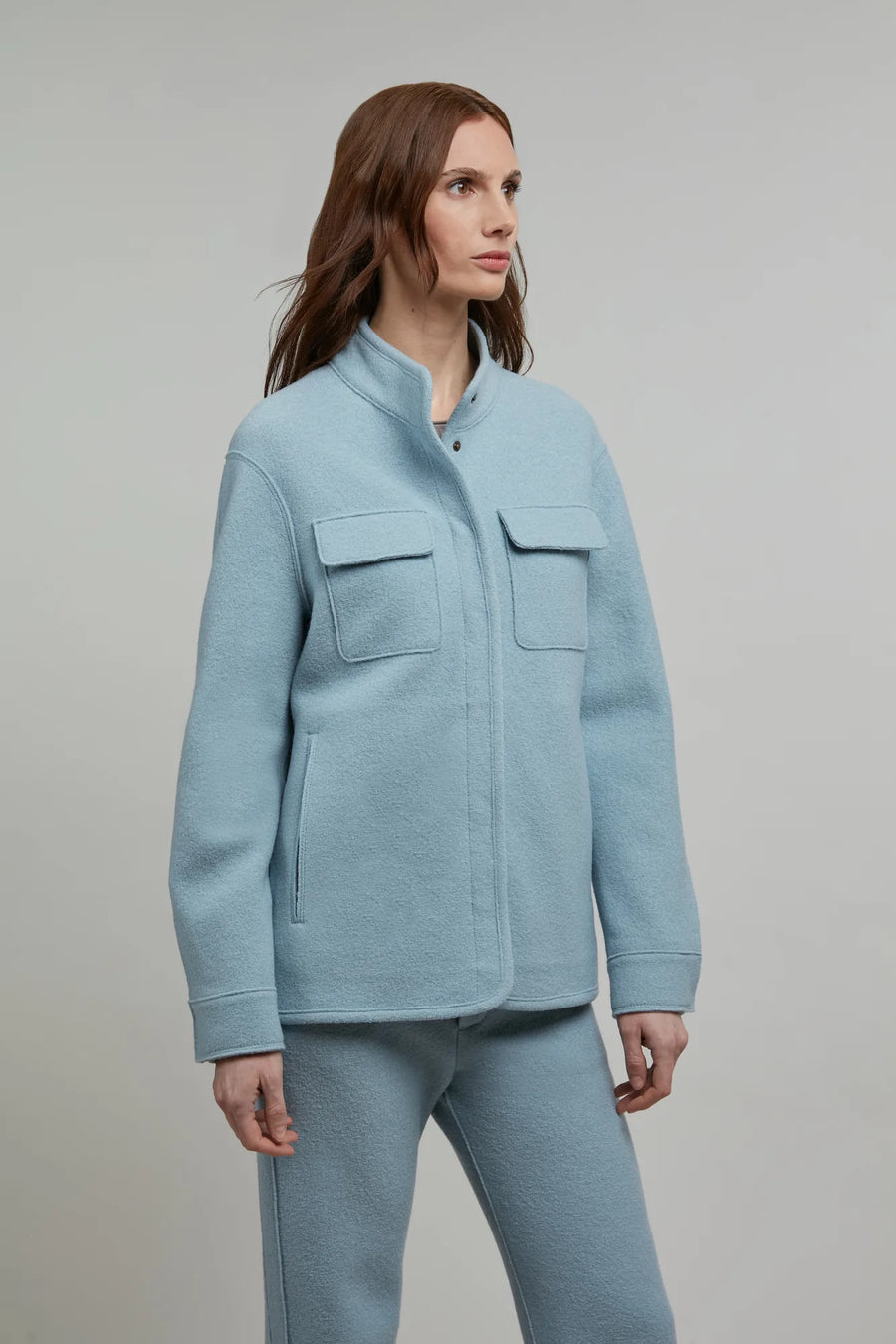 Boiled Wool Jacket - Delia