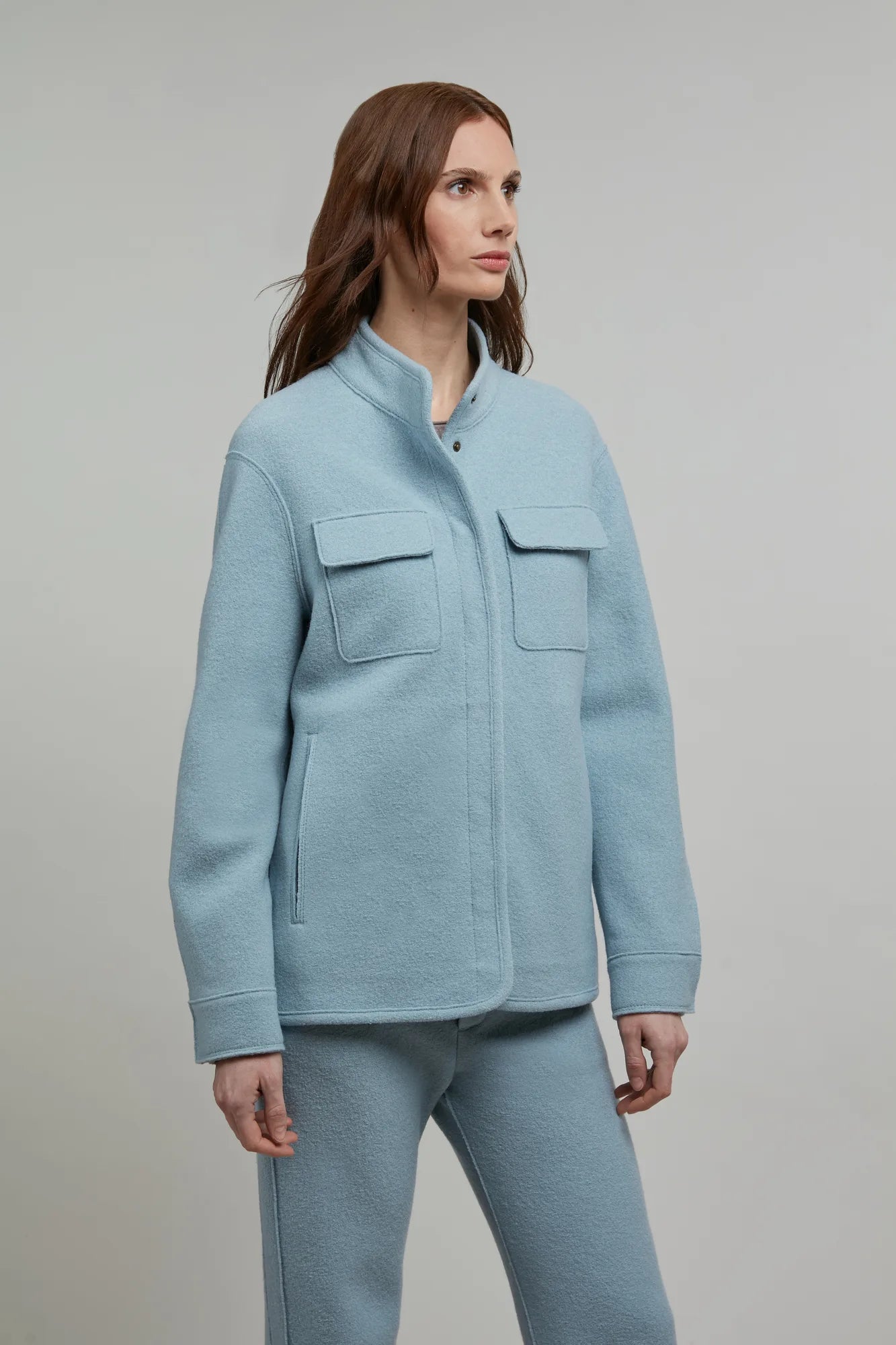 Boiled Wool Jacket - Delia