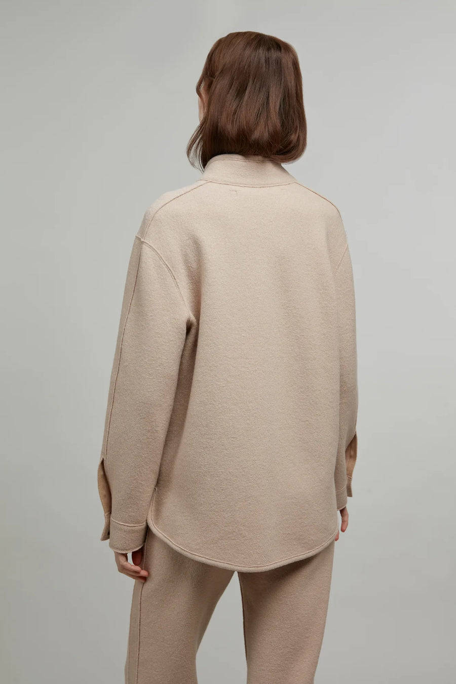 Boiled Wool Jacket - Delia