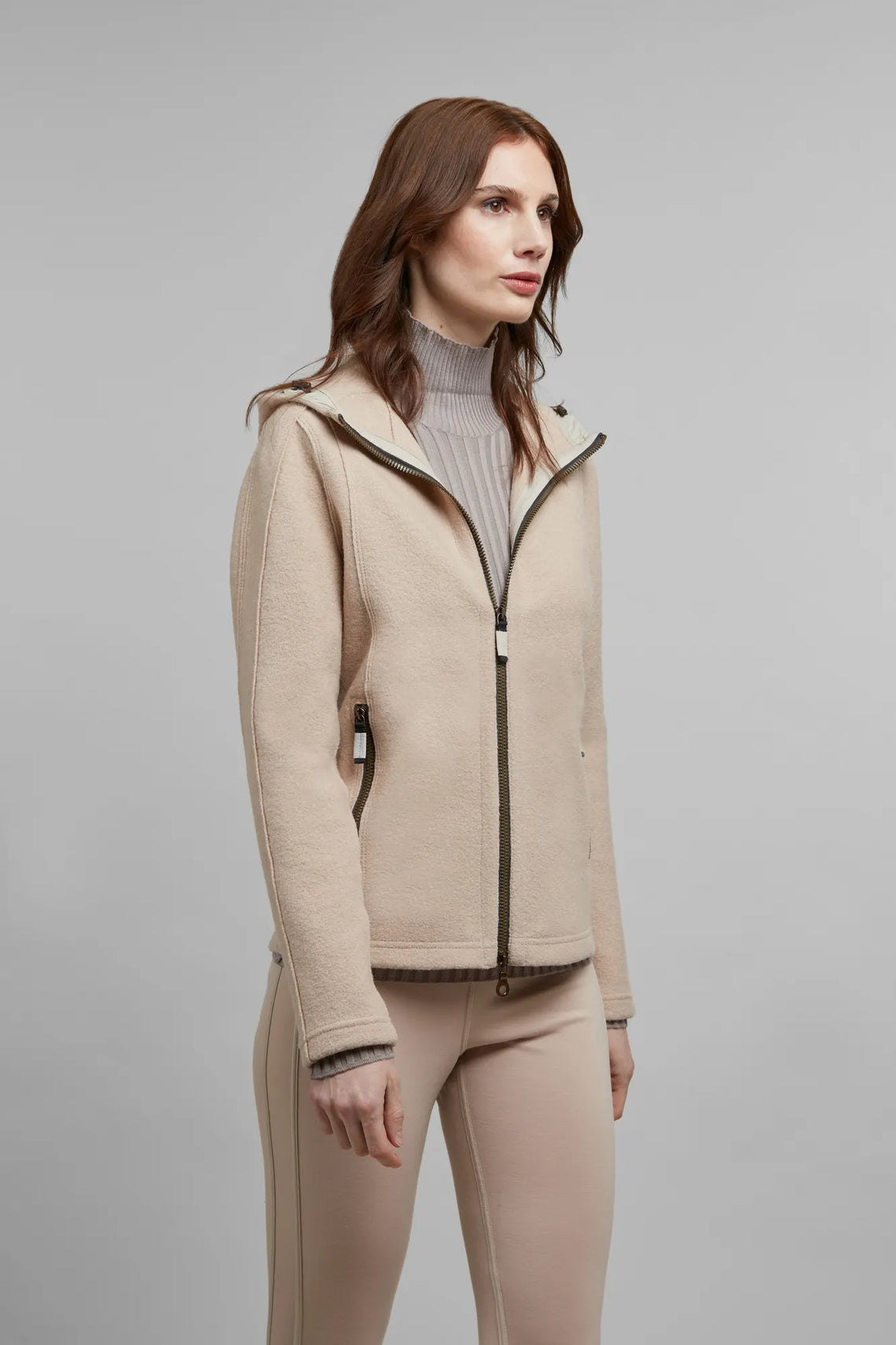 Walkjacke mit Kapuze - Rania