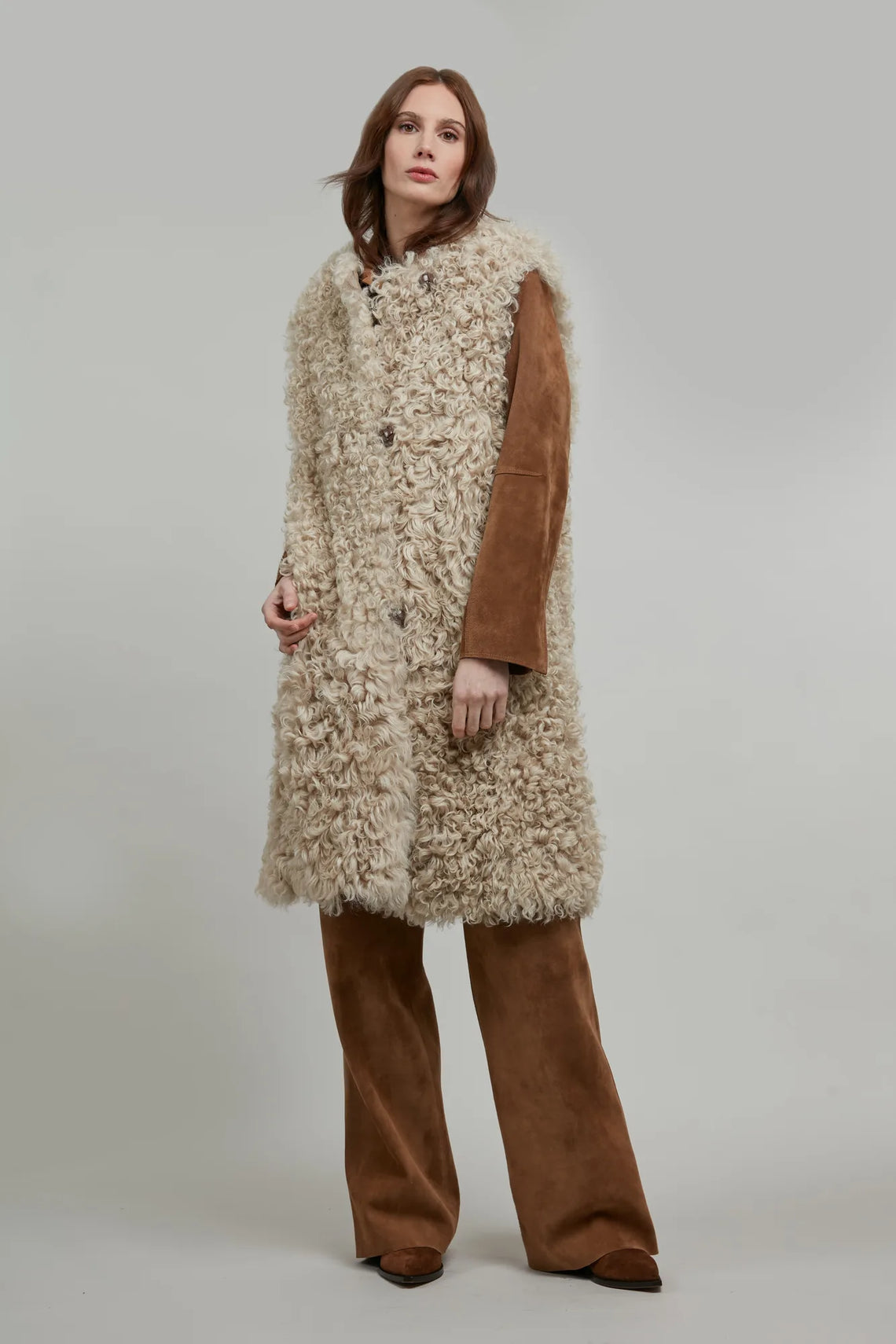 Sheepskin vest – Liz