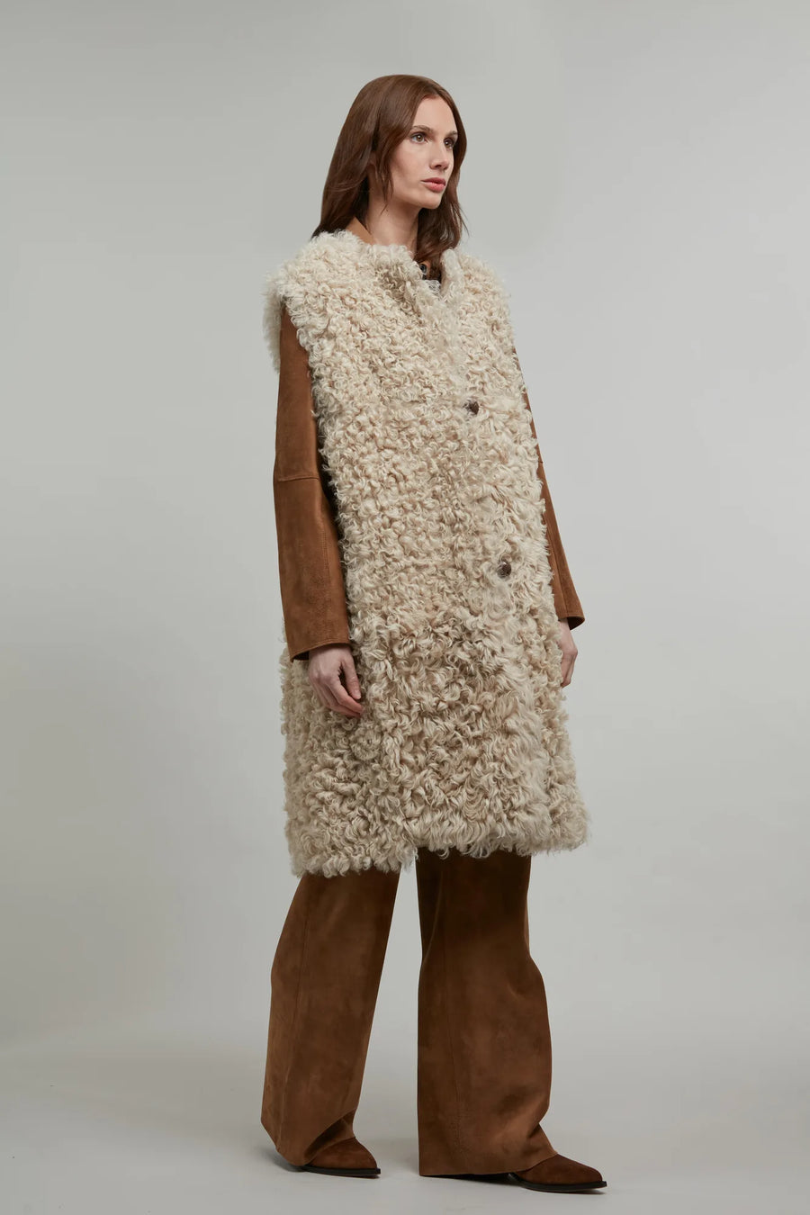 Sheepskin vest – Liz