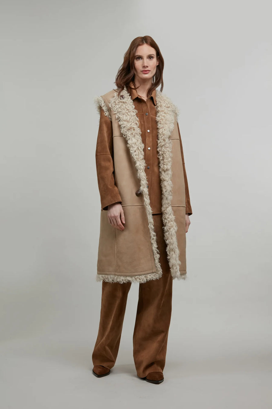 Sheepskin vest – Liz