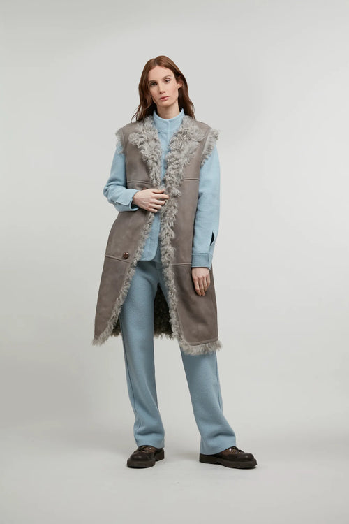 Sheepskin vest – Liz