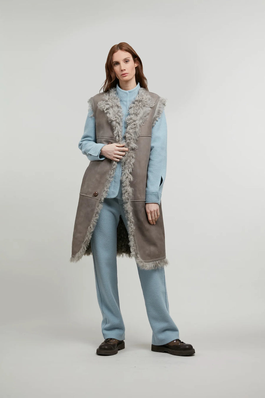 Sheepskin vest – Liz
