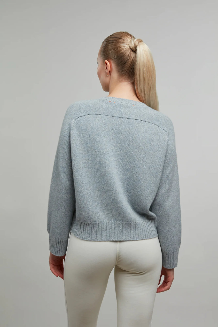 Kaschmir Strickpullover mit Rundhalsauschnitt - Felicita-WS