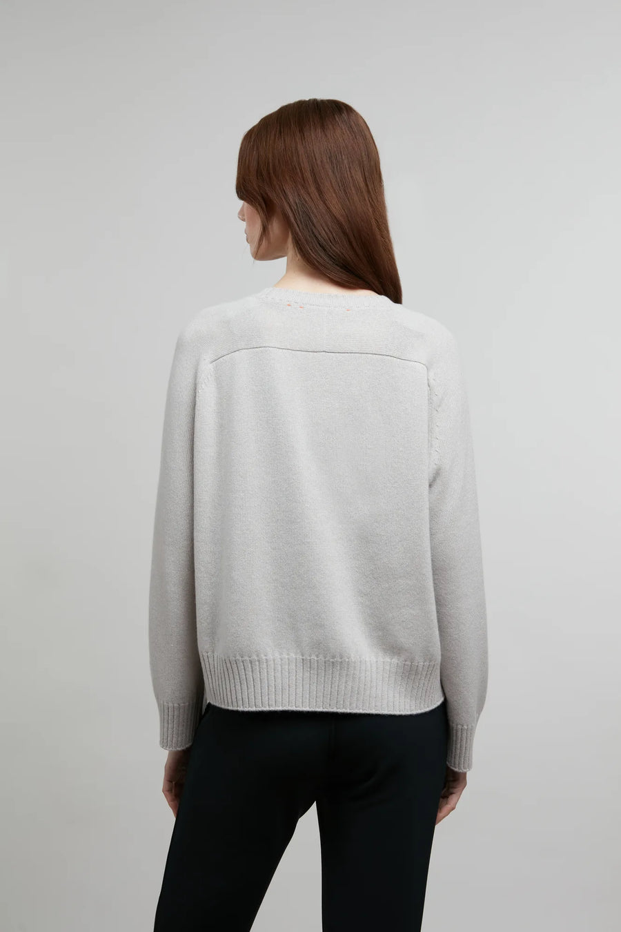 Kaschmir Strickpullover mit Rundhalsauschnitt - Felicita-WS