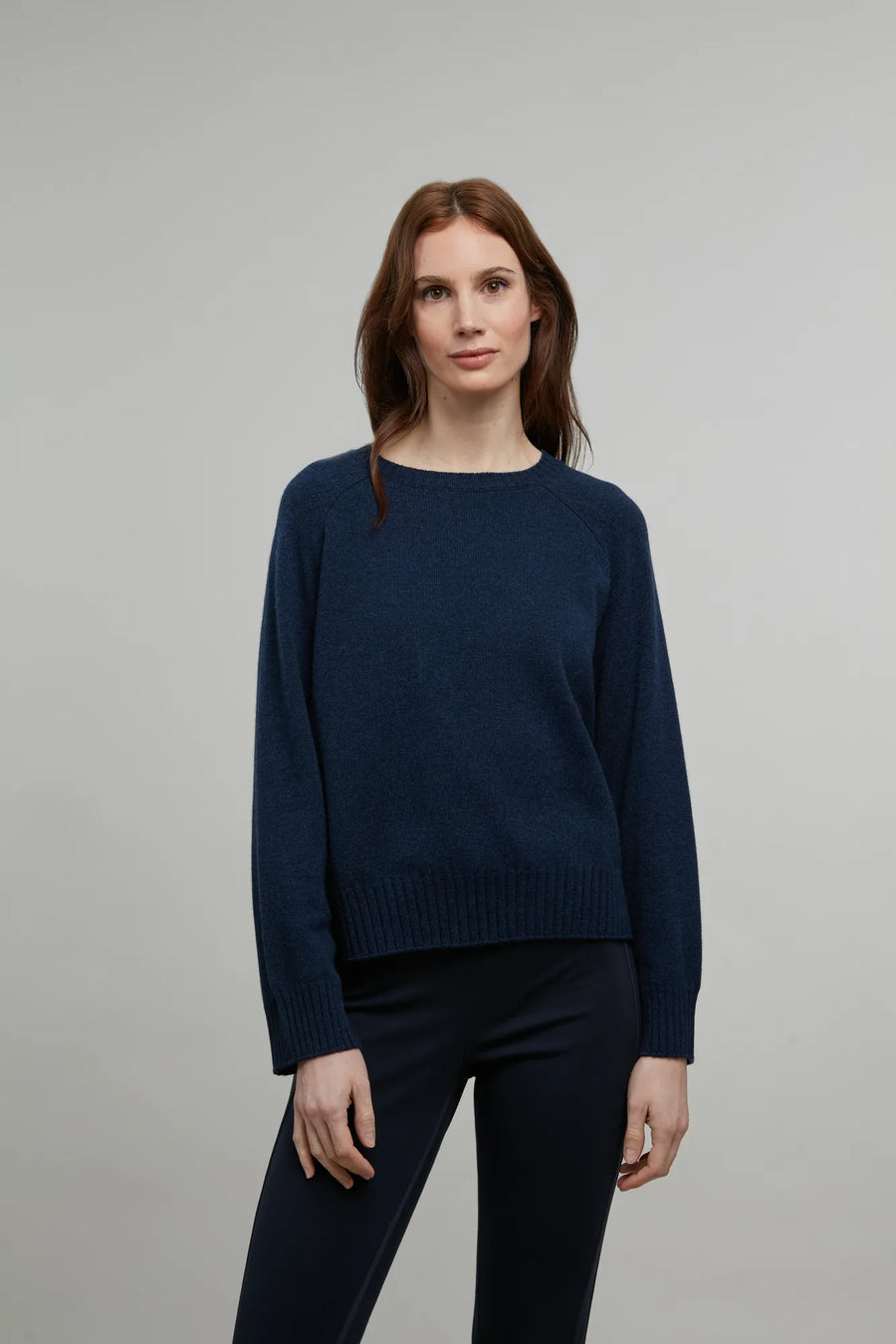 Kaschmir Strickpullover mit Rundhalsauschnitt - Felicita-WS
