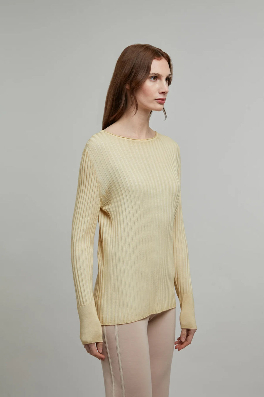 Pull col rond - CameliaDyed