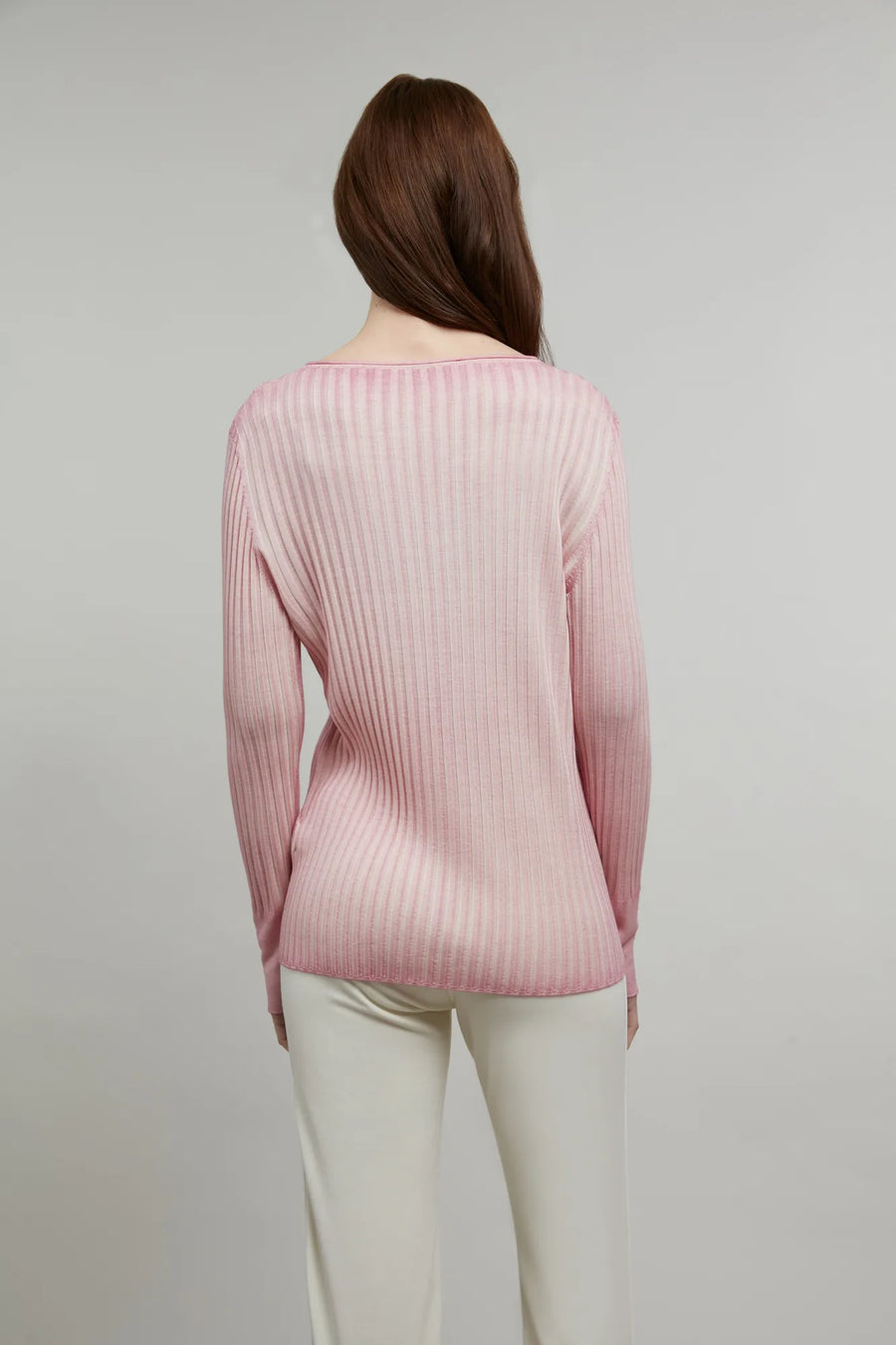 Pull col rond - CameliaDyed