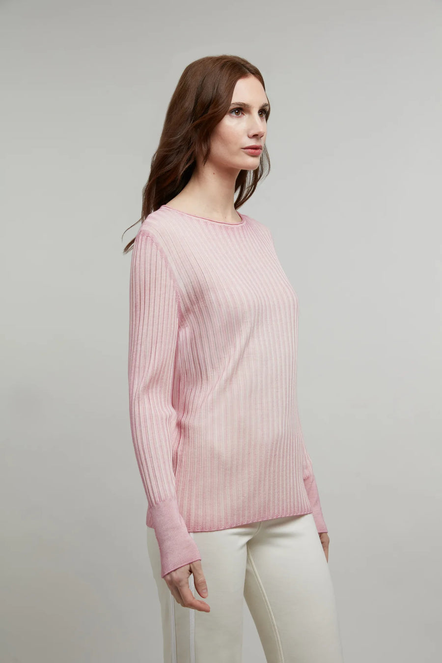 Pull col rond - CameliaDyed