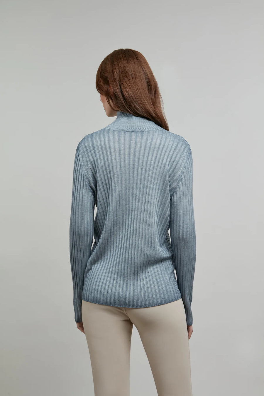 Pull col roulé - MarleenDyed