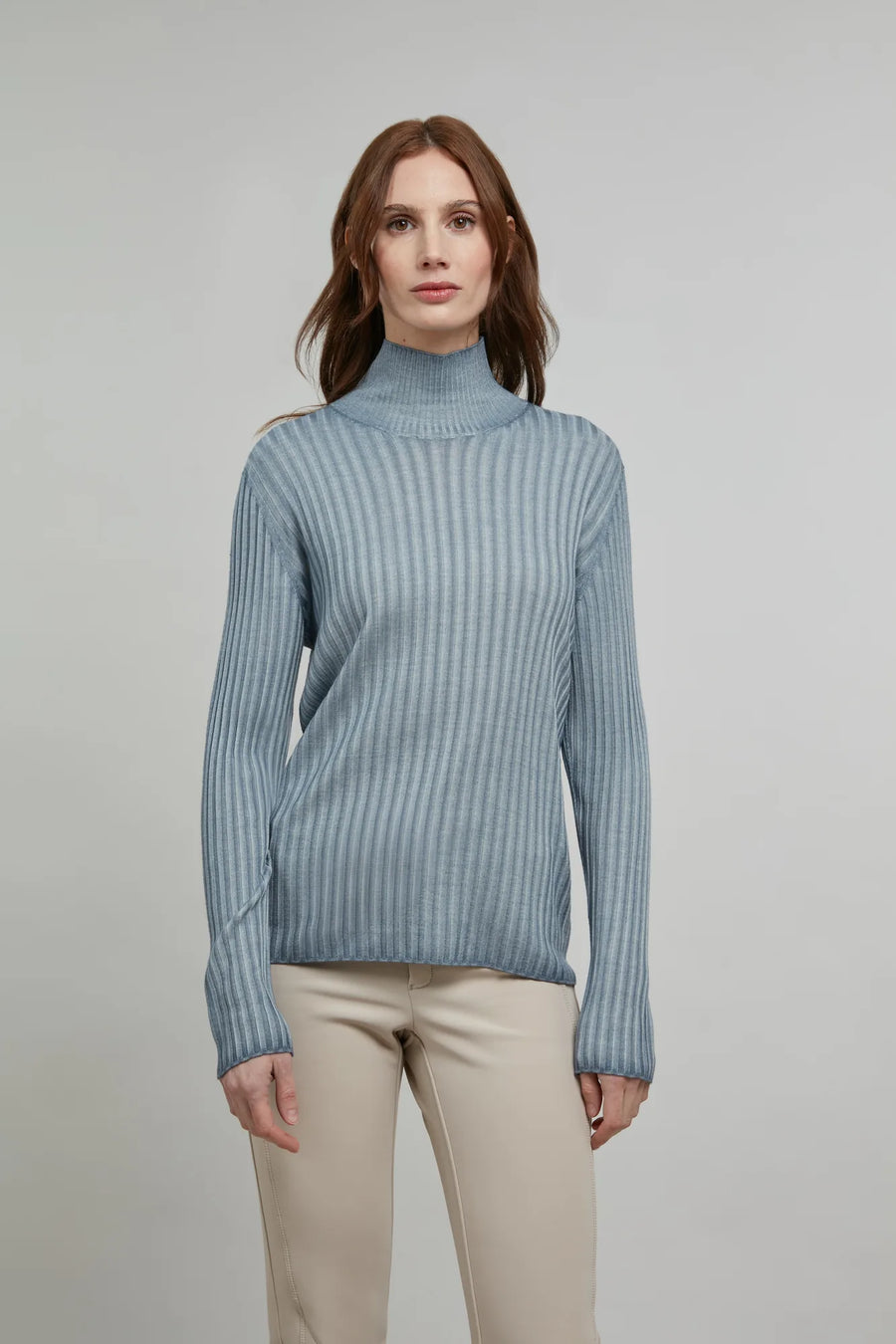 Pull col roulé - MarleenDyed
