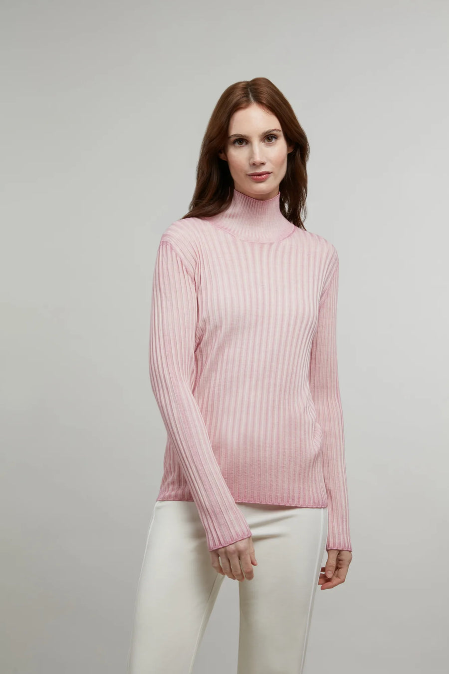 Pull col roulé - MarleenDyed